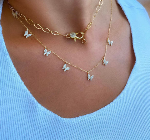 Monarch Butterfly Necklace