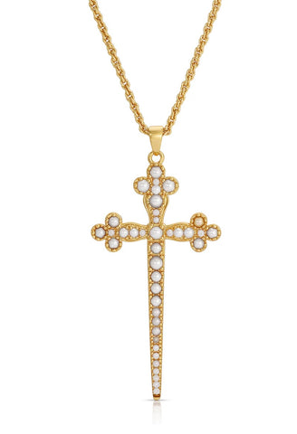 Athena Cross Necklace