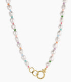 Pearl Rainbow Cove Necklace