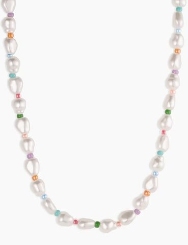 Pearl Rainbow Cove Necklace