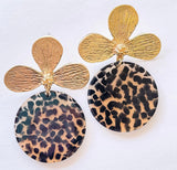 Lotus Acrylic  Earrings (More Colors)