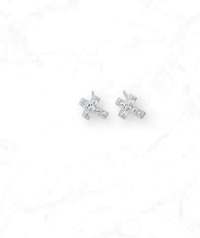 Mandy Cross Studs