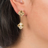 Double Clover Studs