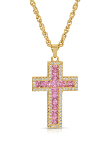 Isabella Cross Necklace