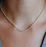 Gracie Tennis Necklace