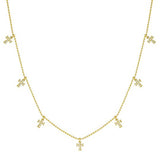 Multi Cross Necklace - Best Seller