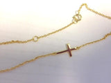 Flat Cross Necklace