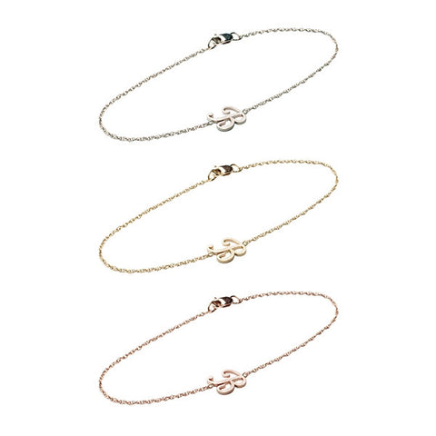 Hand Cut Lace Monogram Necklace – Gemma Collection