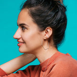 Pave Horseshoe Studs