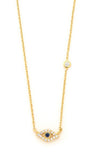 Tiny Evil Eye Necklace